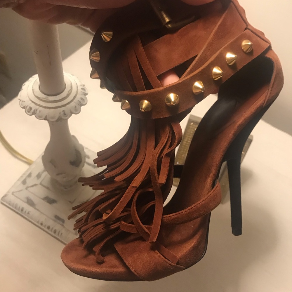 Giuseppe Zannotti Fringe Sandals